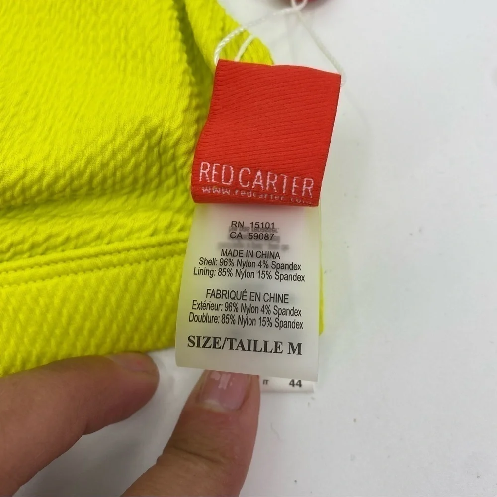 Red Carter Carly top in sprite NWT! M